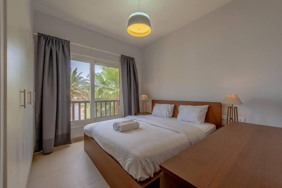 Peaceful 2-Bedroom in Waterside, El Gouna. Pool & Lagoon Apartment in Hurghada