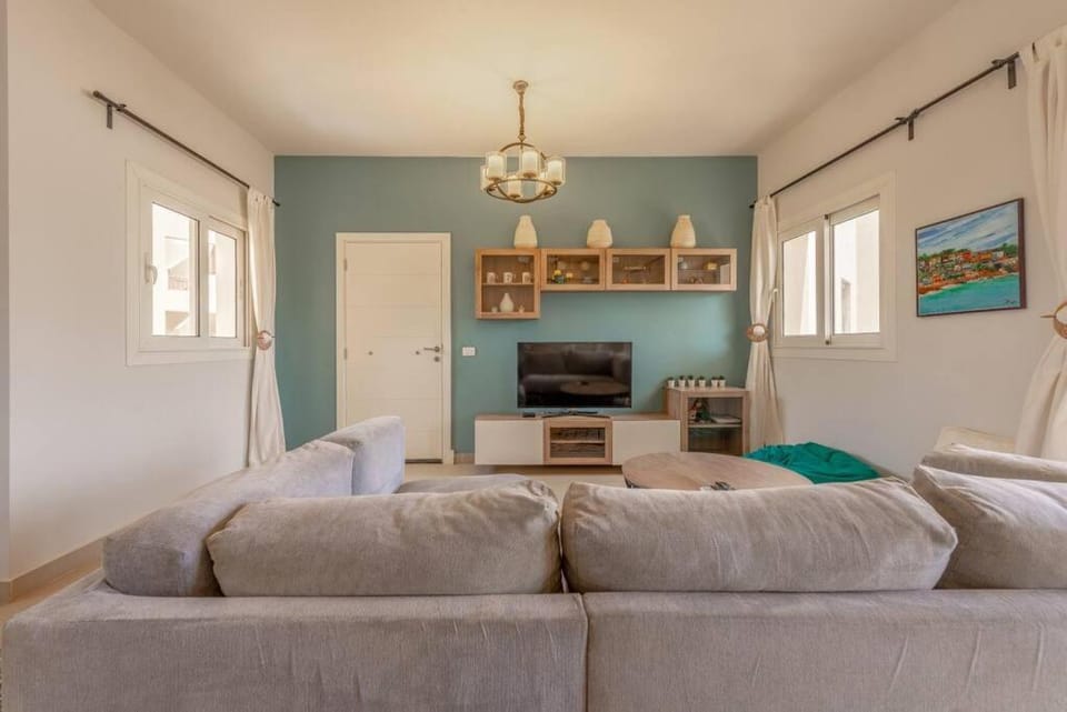 Peaceful 2-Bedroom in Waterside, El Gouna. Pool & Lagoon Apartment in Hurghada