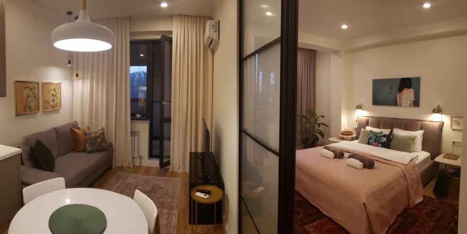 Cozy Urban Retreat Apartment in Almaty