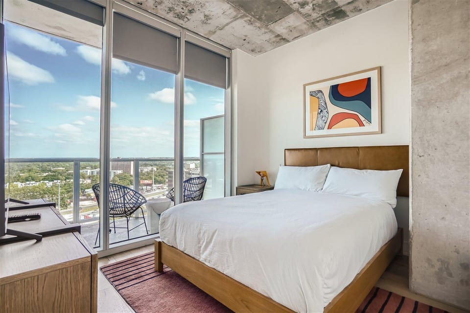 Bed, Balcony/Terrace, Bedroom