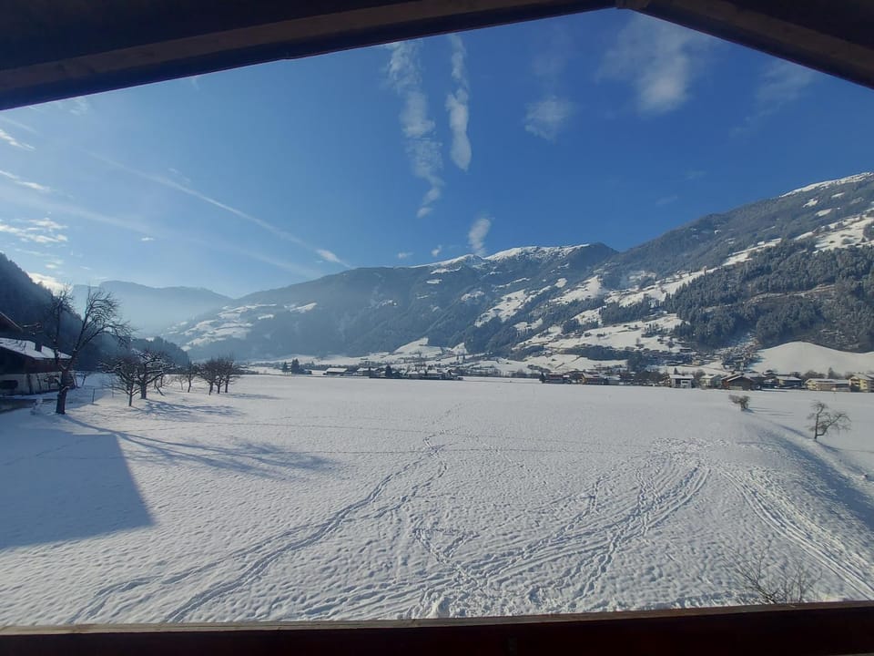 Day, Natural landscape, Winter, View (from property/room), View (from property/room), Balcony/Terrace, Balcony/Terrace, Mountain view, Mountain view