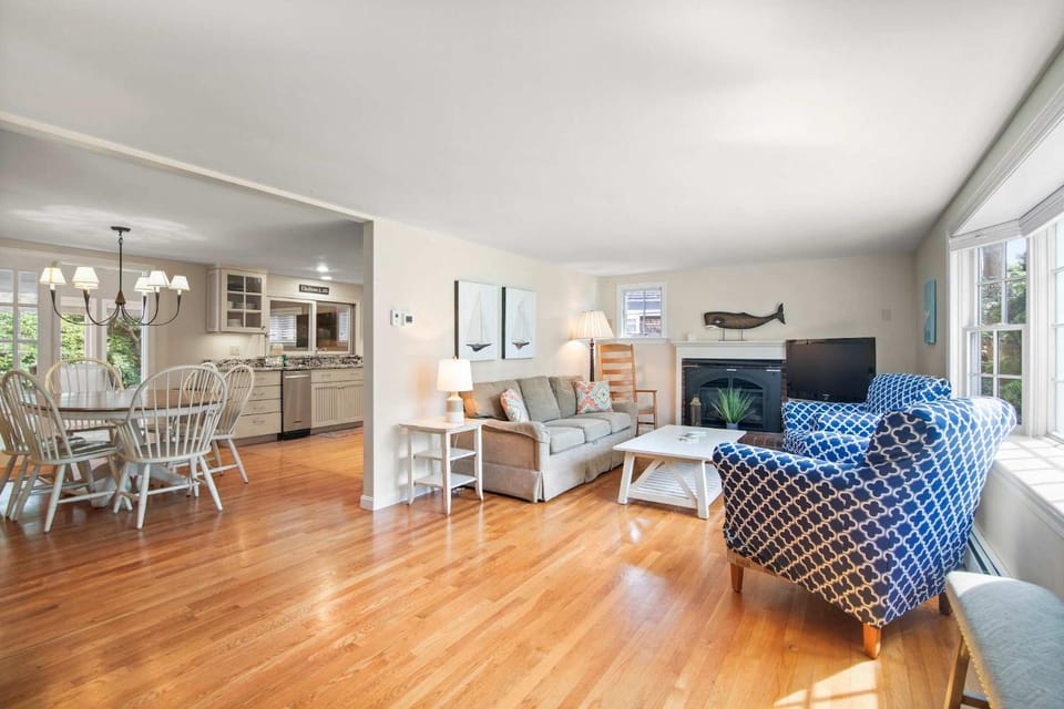 Located on Rail Trail By Beach & Downtown House in Chatham
