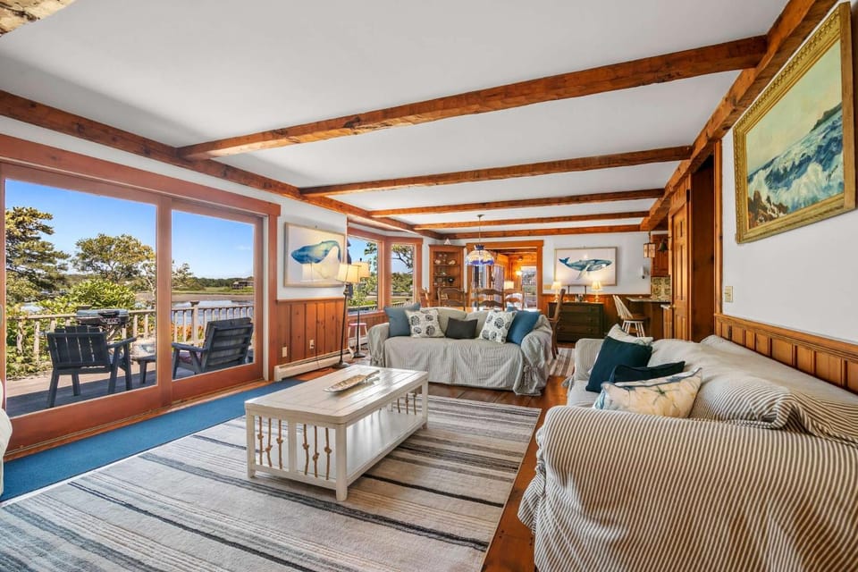 Stunning Water Views 2 Decks By Beach House in Harwich
