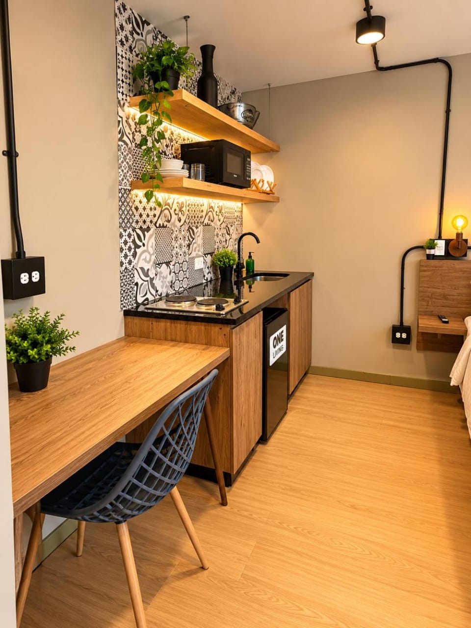 Apartamento privado con patio interno en Medellín ONE103 By Roots Rentals Apartment in Medellin