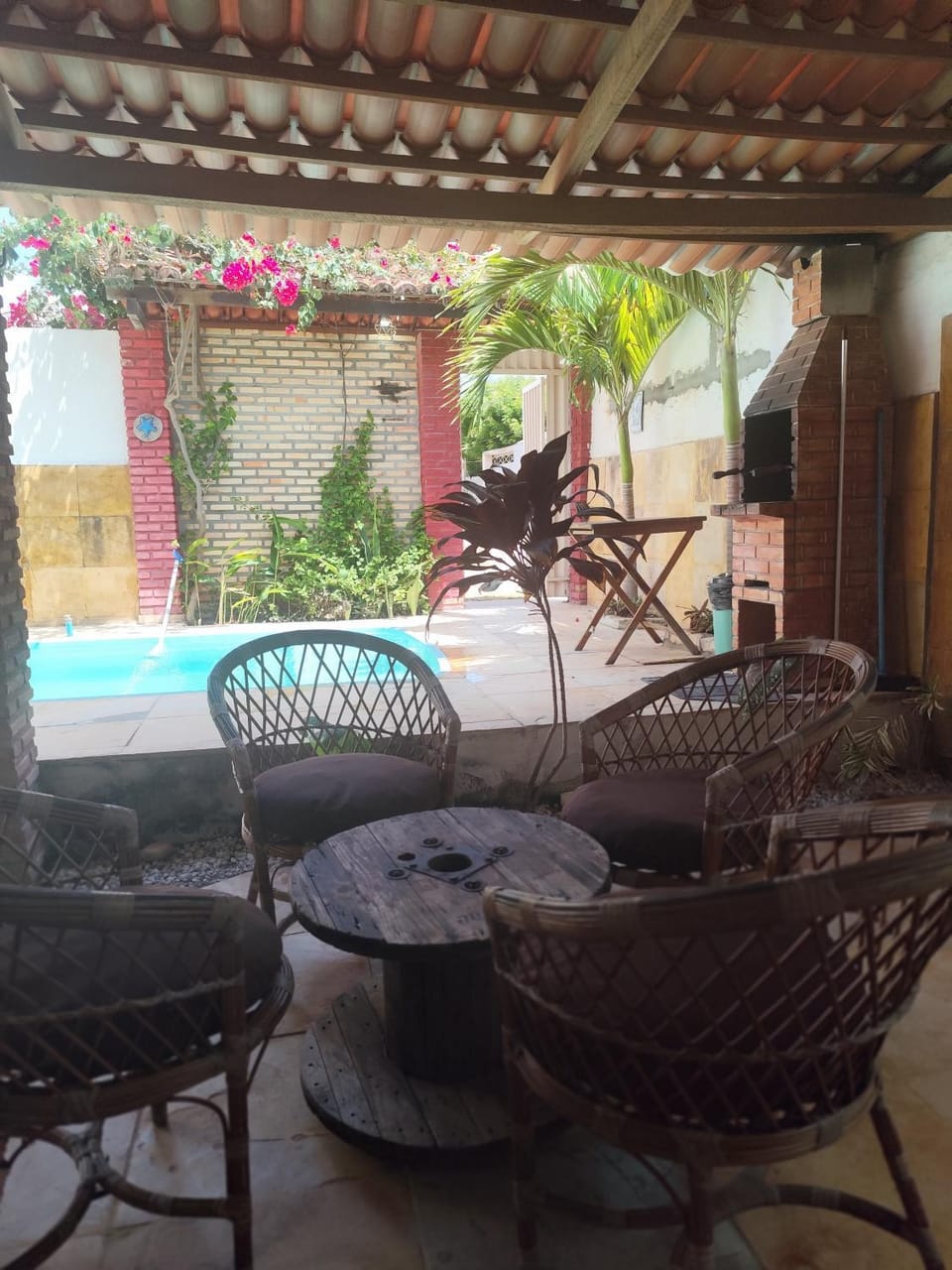 Casa Boa Venttura Alugueis - Casa com ar e piscina ou Quartos com ar e cozinha Guajiru Trairi House in State of Ceará