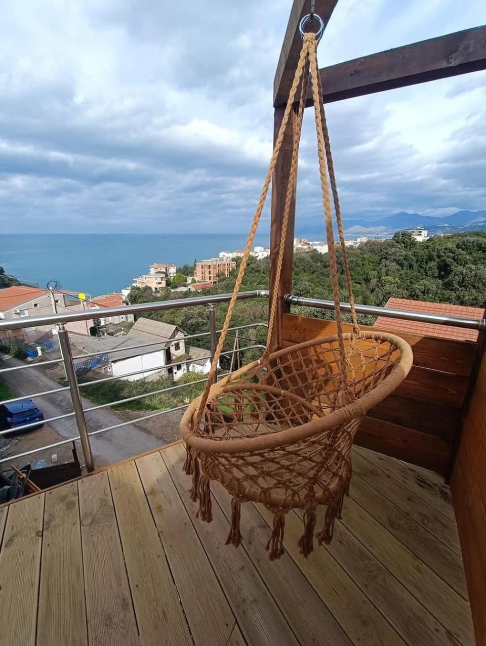Balcony/Terrace, Seating area, Mountain view, Sea view