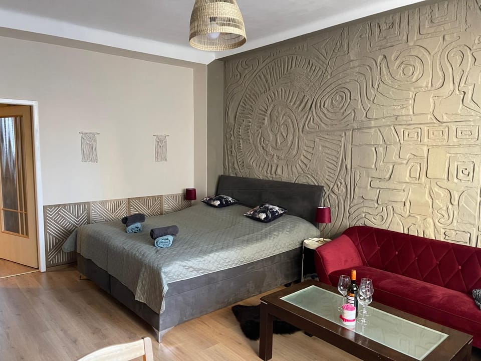Living room, Bedroom