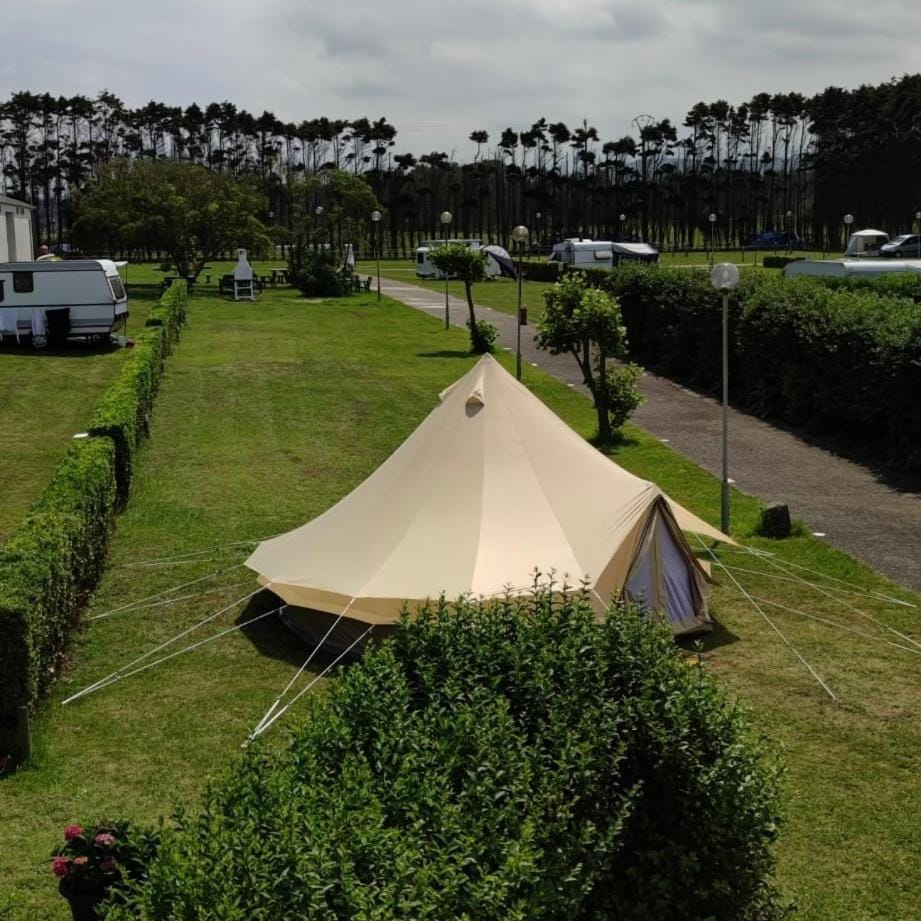 Tienda de lujo 4 personas - Camping Playa de Tapia Luxury tent in Asturias