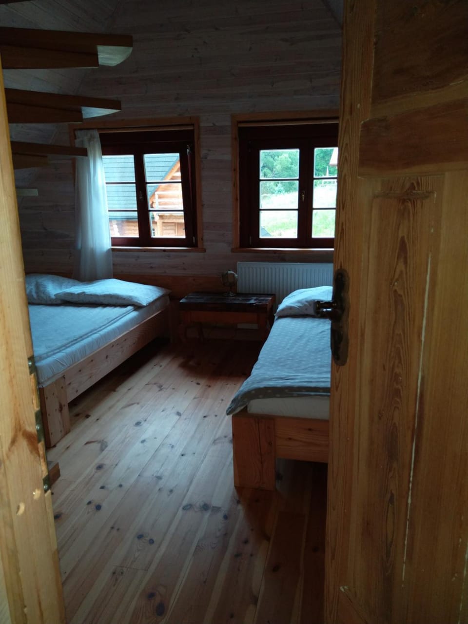 malinowy beret House in Poland