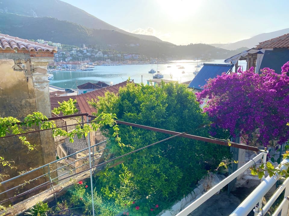 Spring, Natural landscape, Mountain view, Sea view