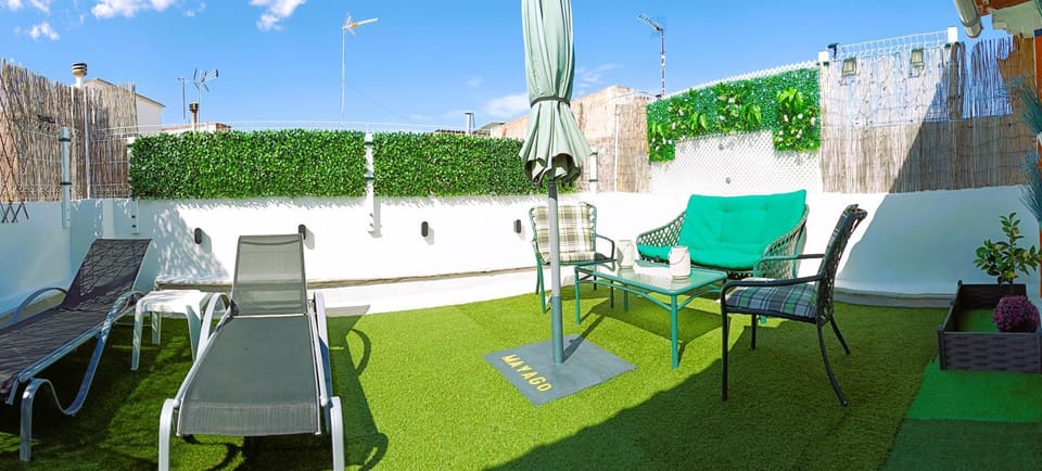 Day, Solarium, Balcony/Terrace, Photo of the whole room, Decorative detail, Area and facilities, sunbed