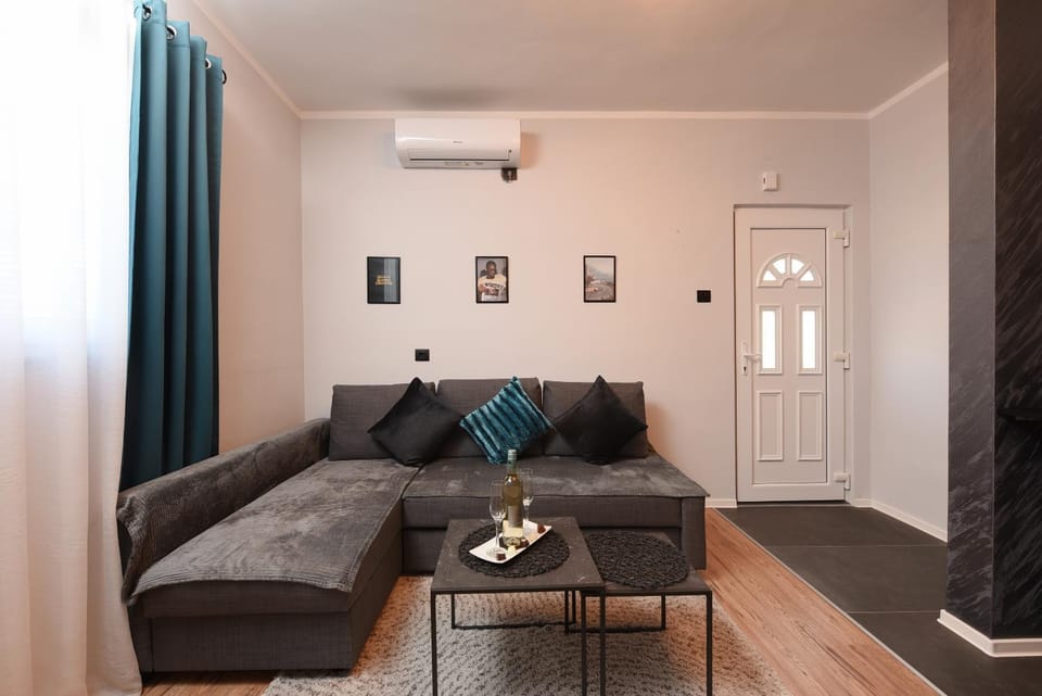 Living room, Seating area, air conditioner