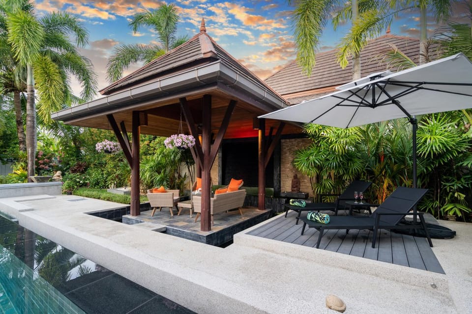 Patio, Garden view