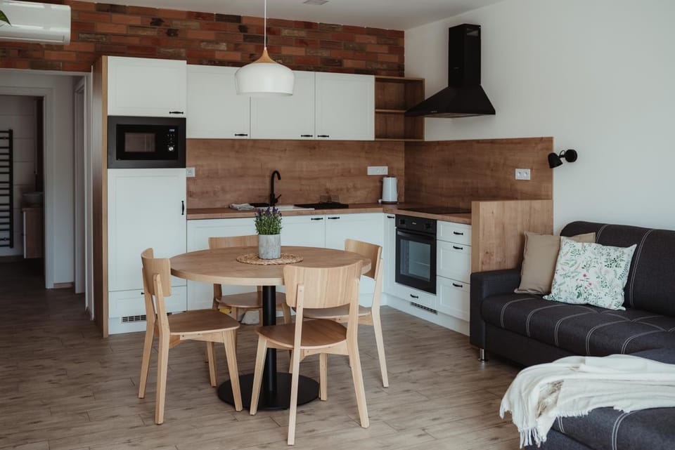 Kitchen or kitchenette, Living room, Dining area, minibar