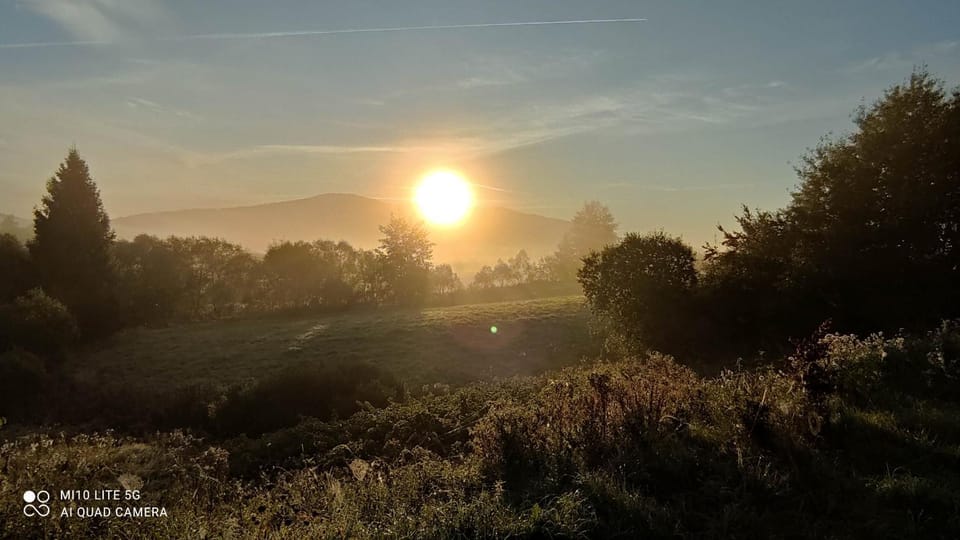 Natural landscape, Mountain view, Sunrise