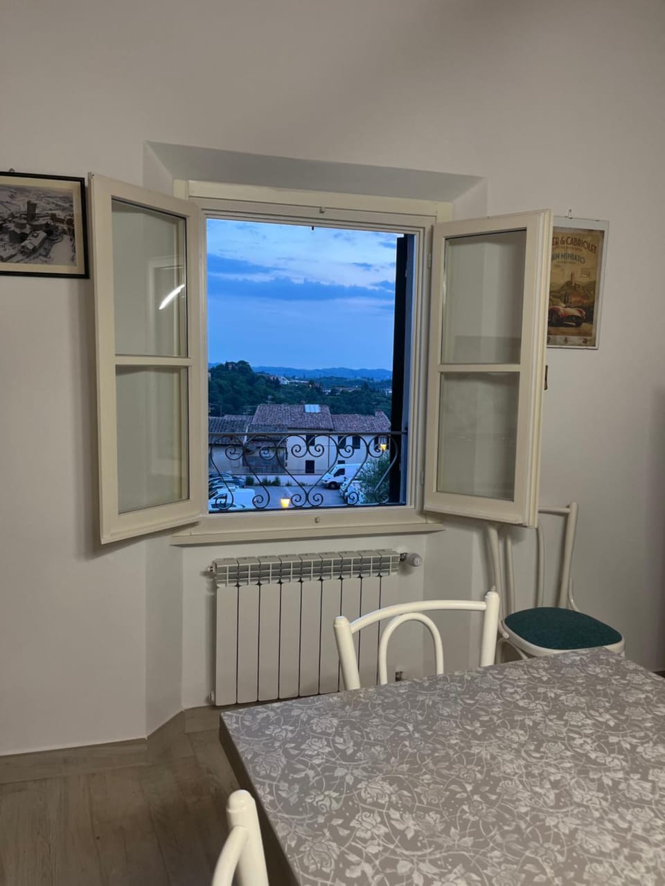 View (from property/room), Living room, Dining area