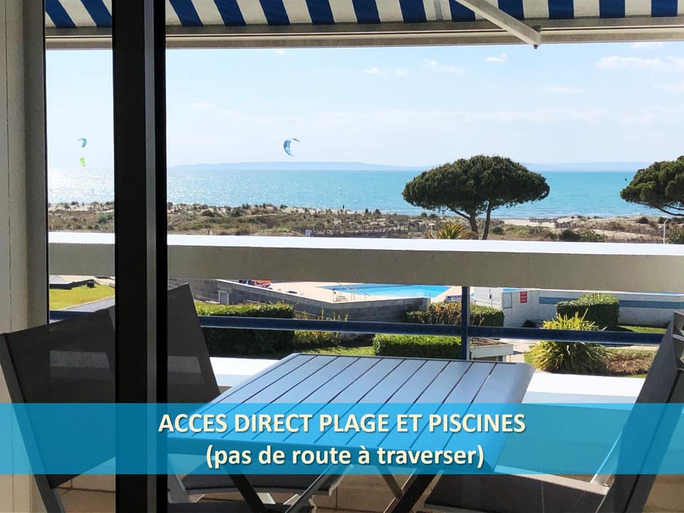 Patio, View (from property/room), Beach, Windsurfing, Sea view