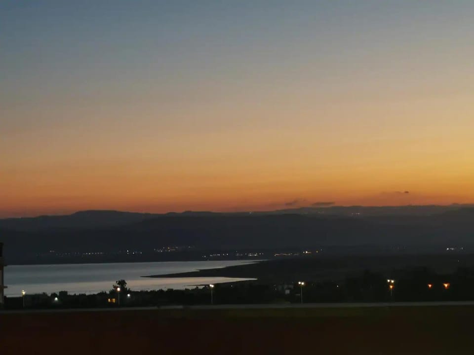 Natural landscape, Sea view, Sunset
