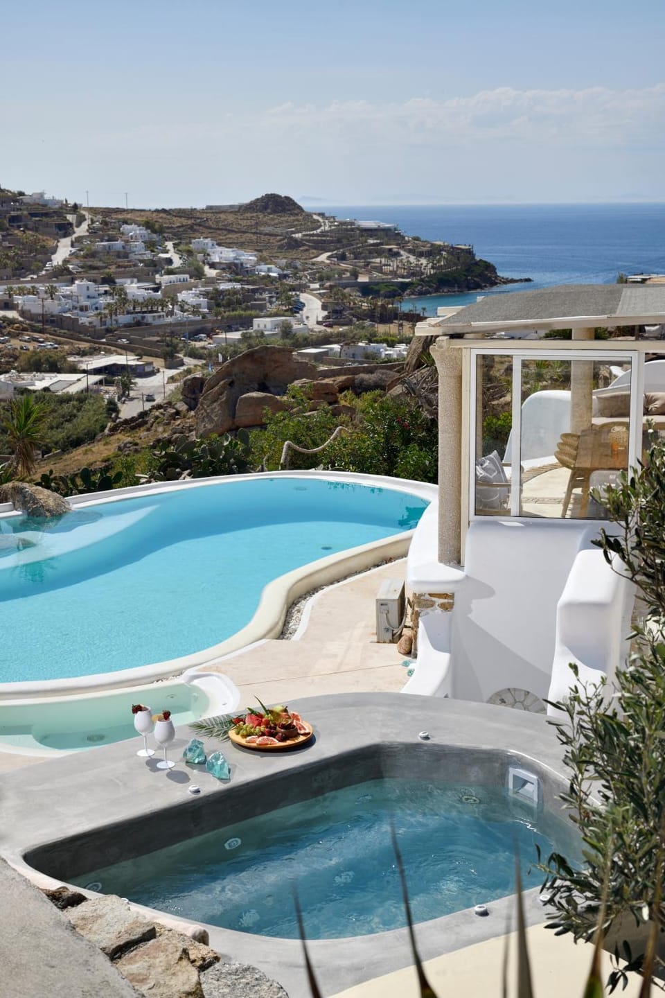 Paraga Scorpios area Villa 2 "7min WALK TO BEACH" by Calypso Sunset Villas Villa in Decentralized Administration of the Aegean