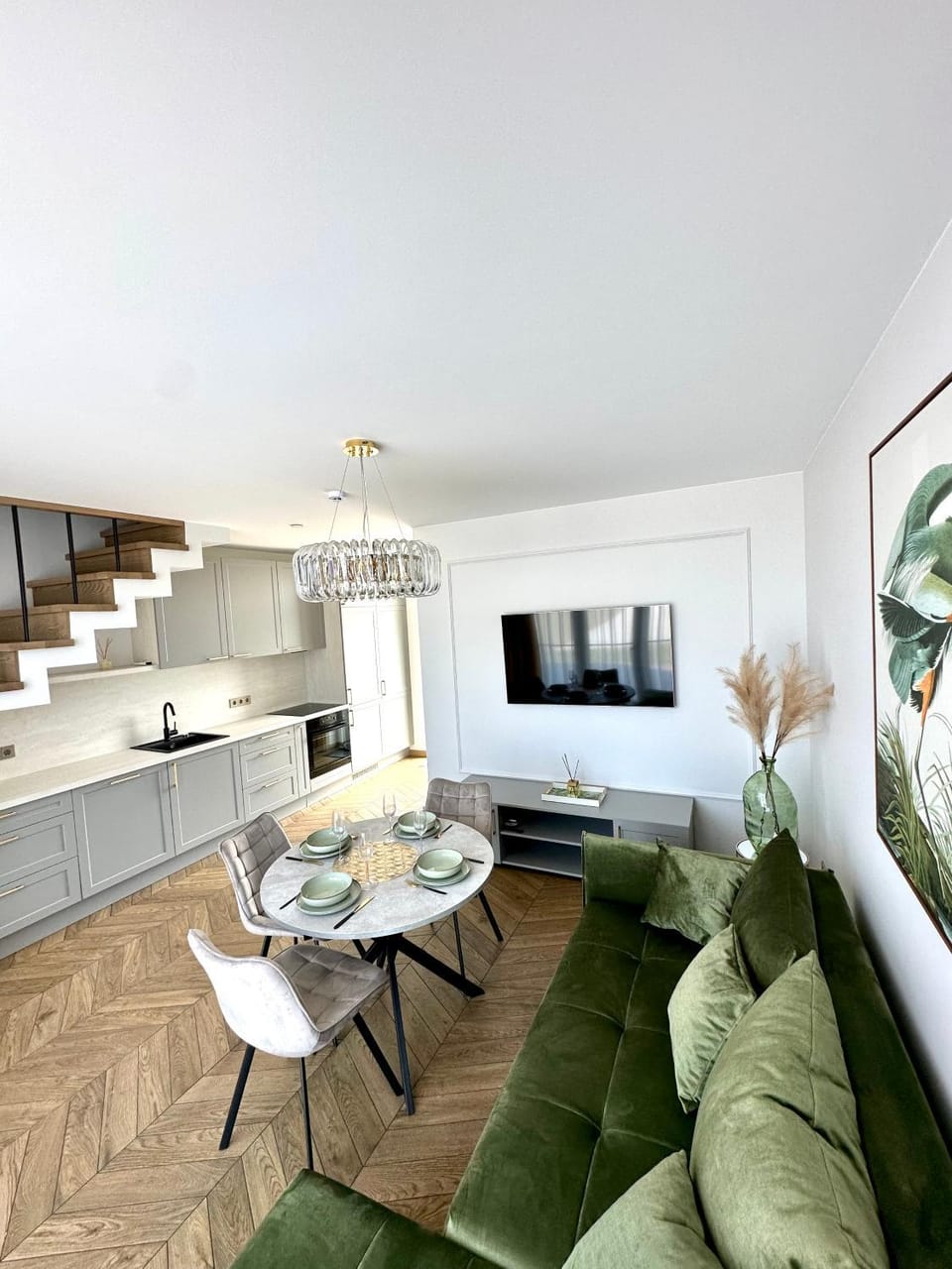 TV and multimedia, Kitchen or kitchenette, Living room, Seating area, Dining area, minibar, pet friendly, stove