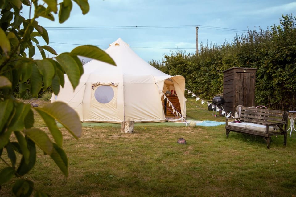 The Follies Glamping Luxury tent in Maidstone