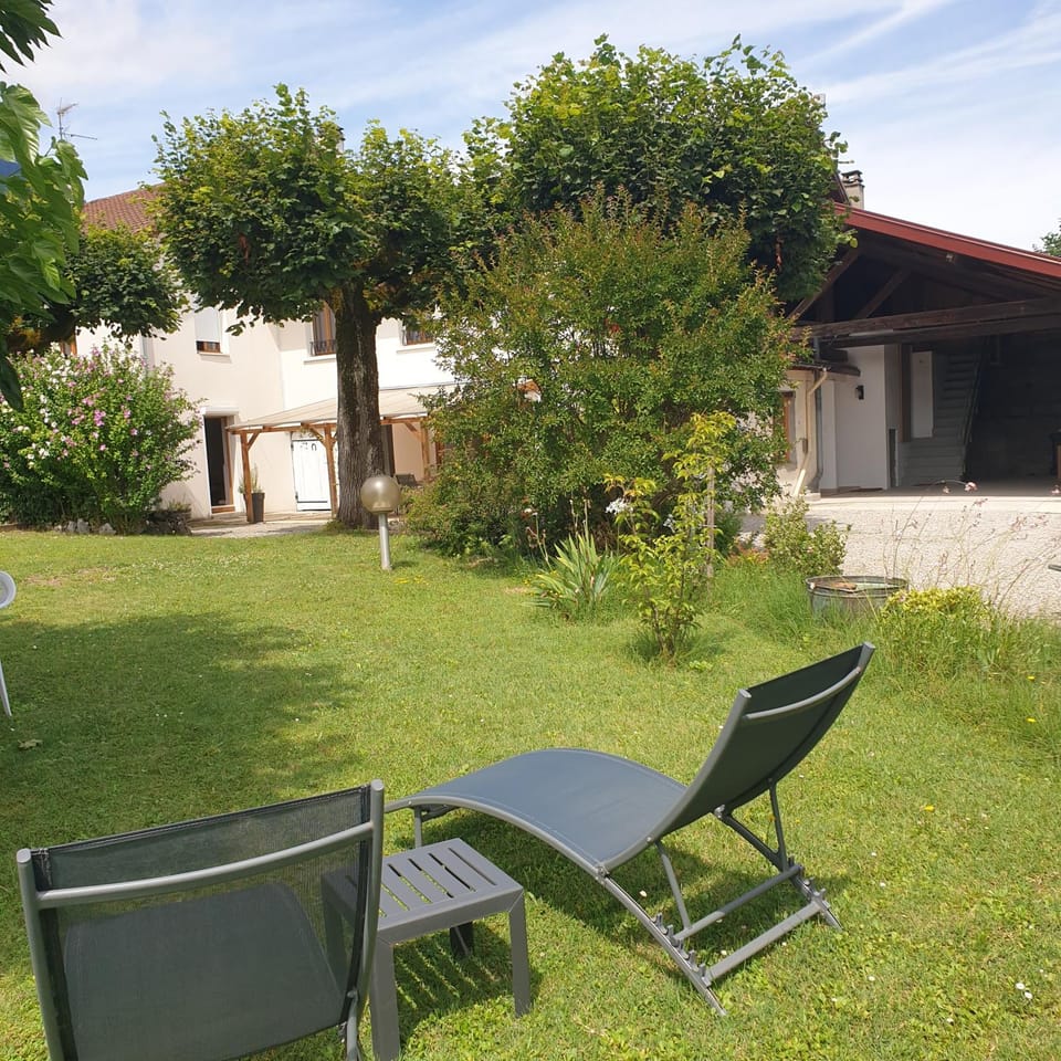 Garden view, sunbed