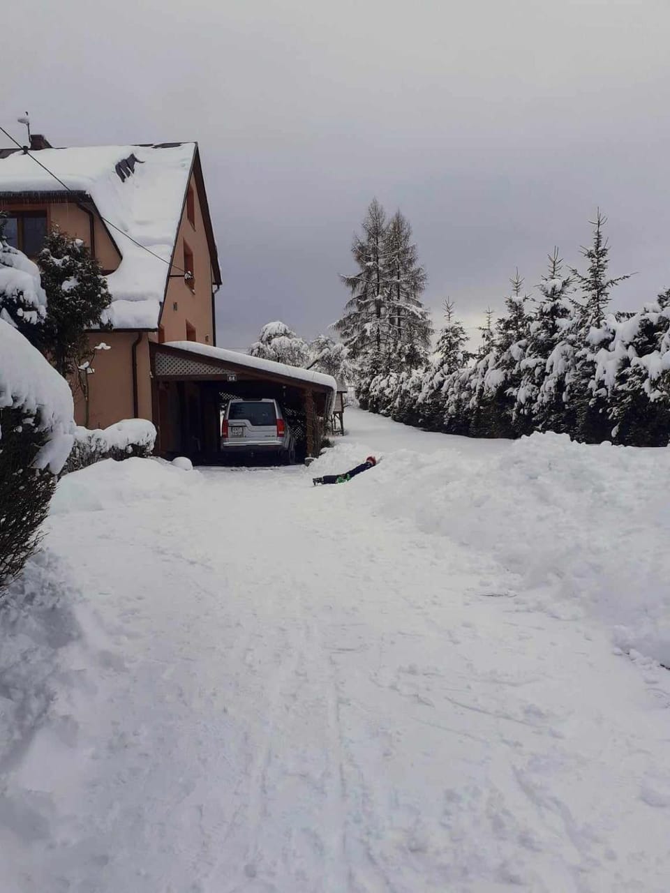 Property building, Winter