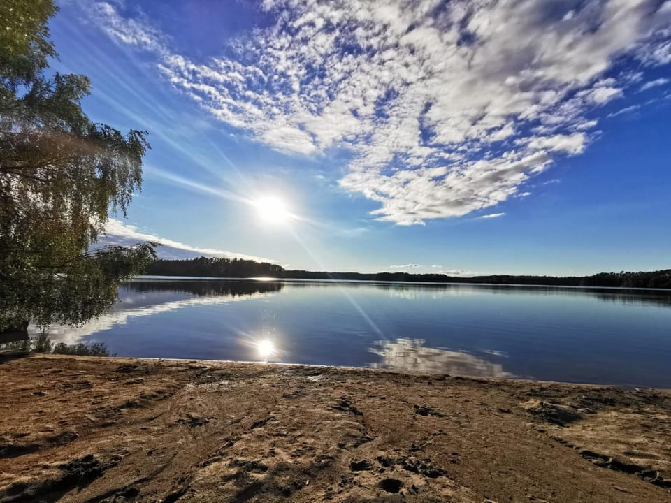 Beach, Lake view