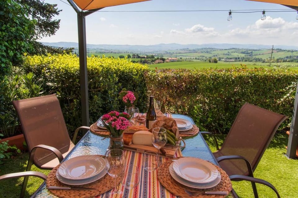Natural landscape, Seating area, Dining area, Garden view