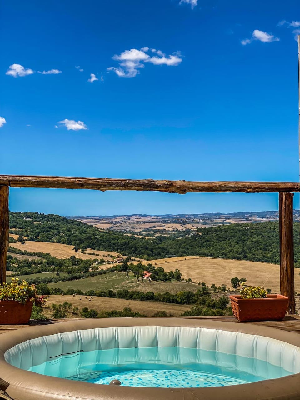 Natural landscape, Pool view