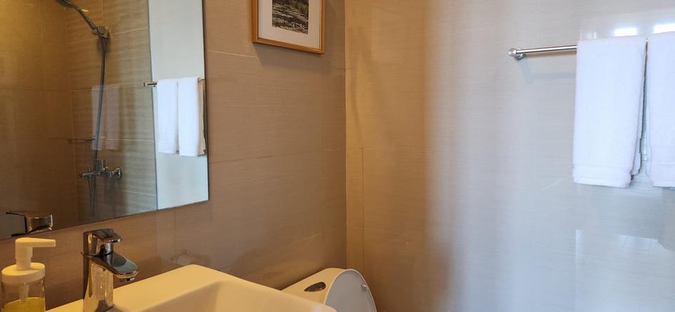 Shower, Toilet, Bathroom, towels