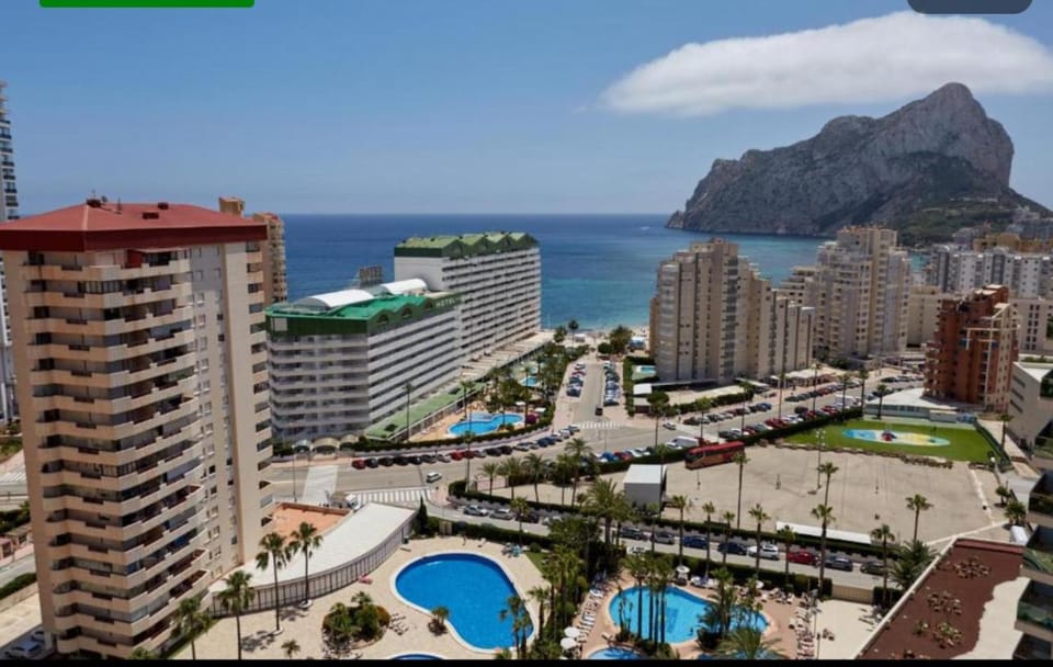 Beach, City view, Sea view