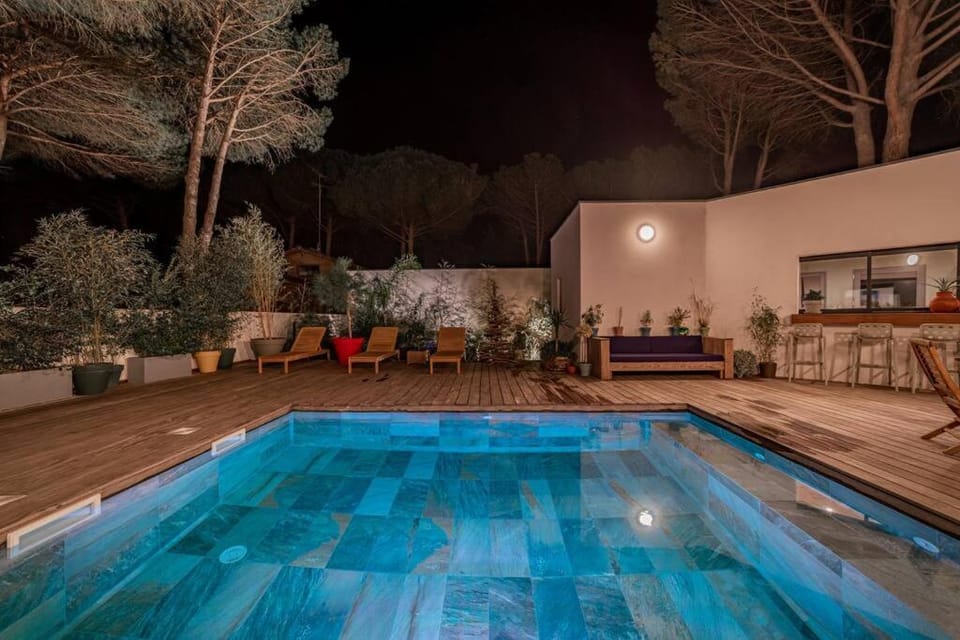 Villa haut de gamme 160 M2 Piscine chfé et Jacuzzi Villa in Aigues-Mortes