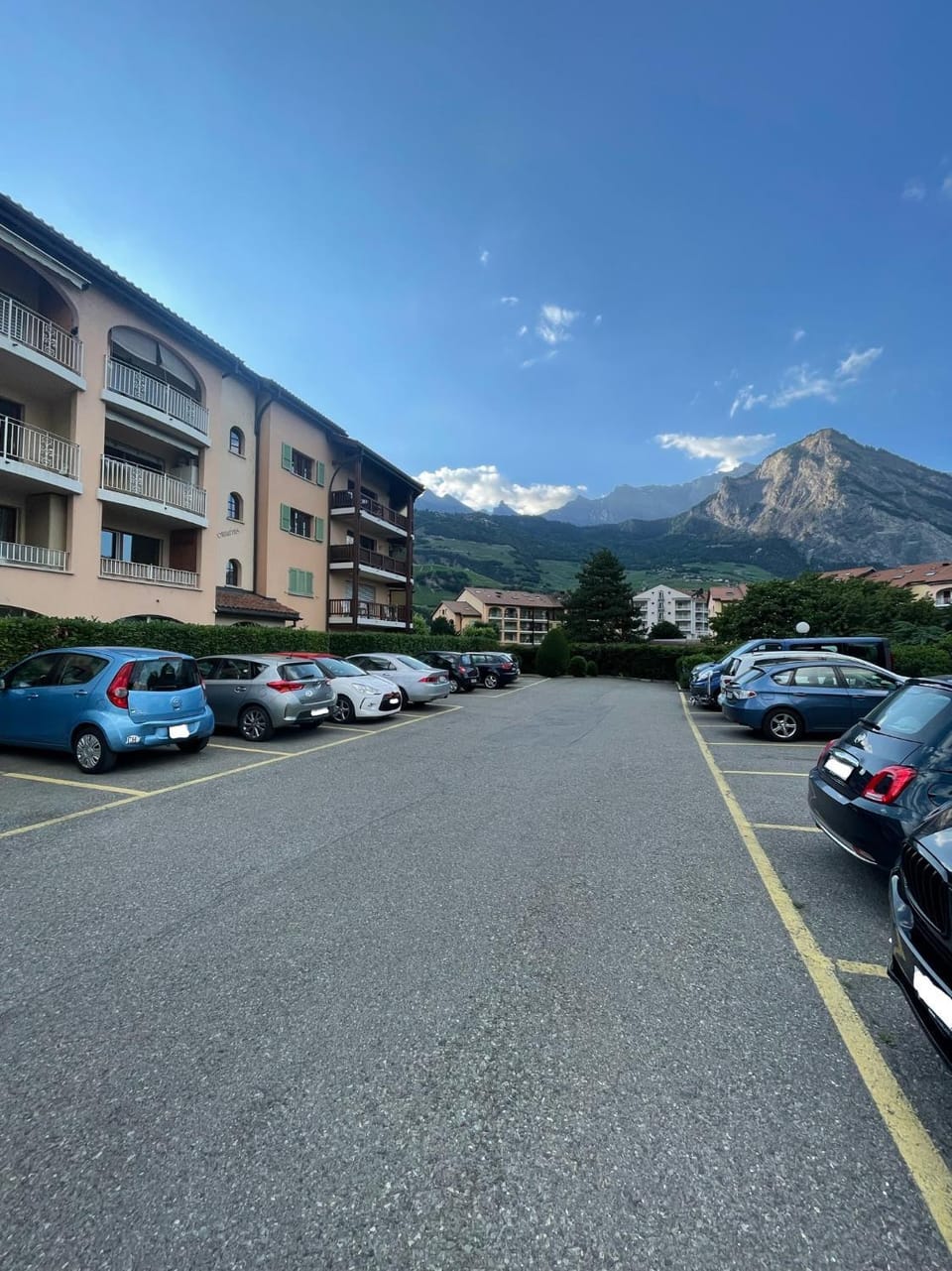 On site, Parking