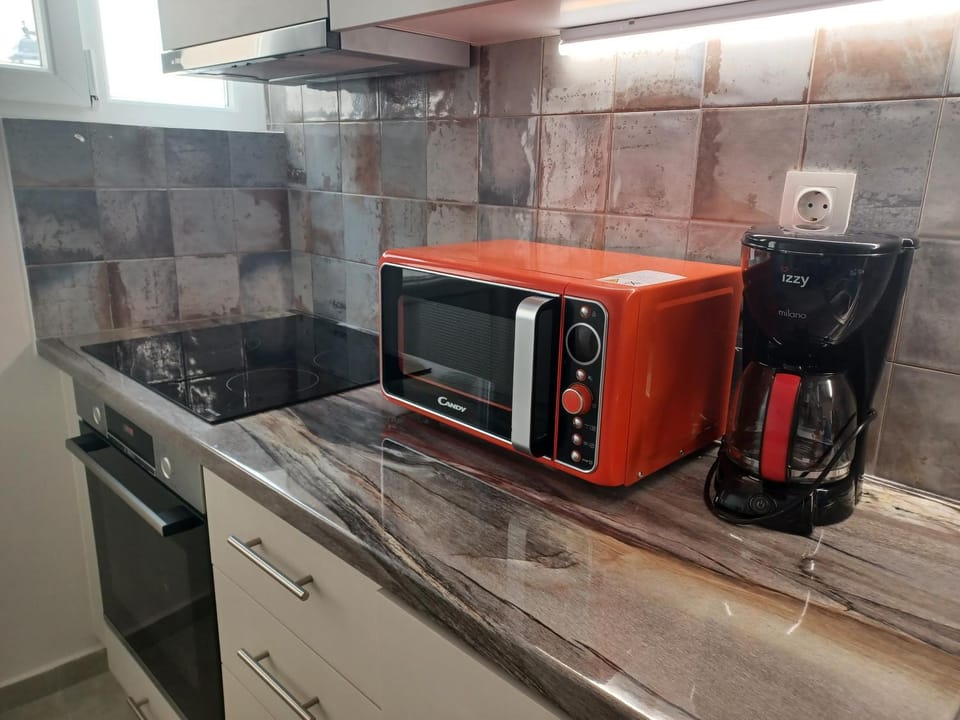 Kitchen or kitchenette, minibar, pet friendly, stove
