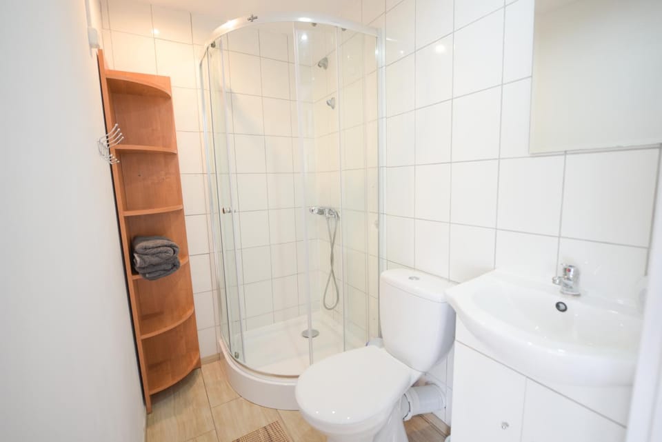 Shower, Toilet, Bathroom, towels