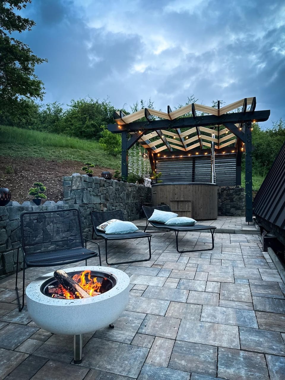 Seating area, Swimming pool