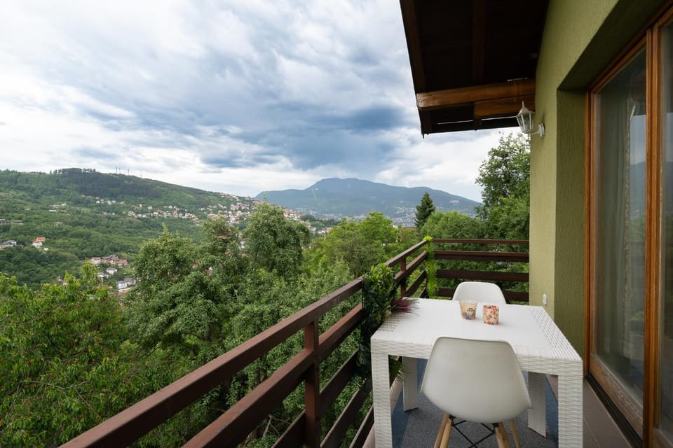 Natural landscape, Balcony/Terrace, City view, City view, Mountain view