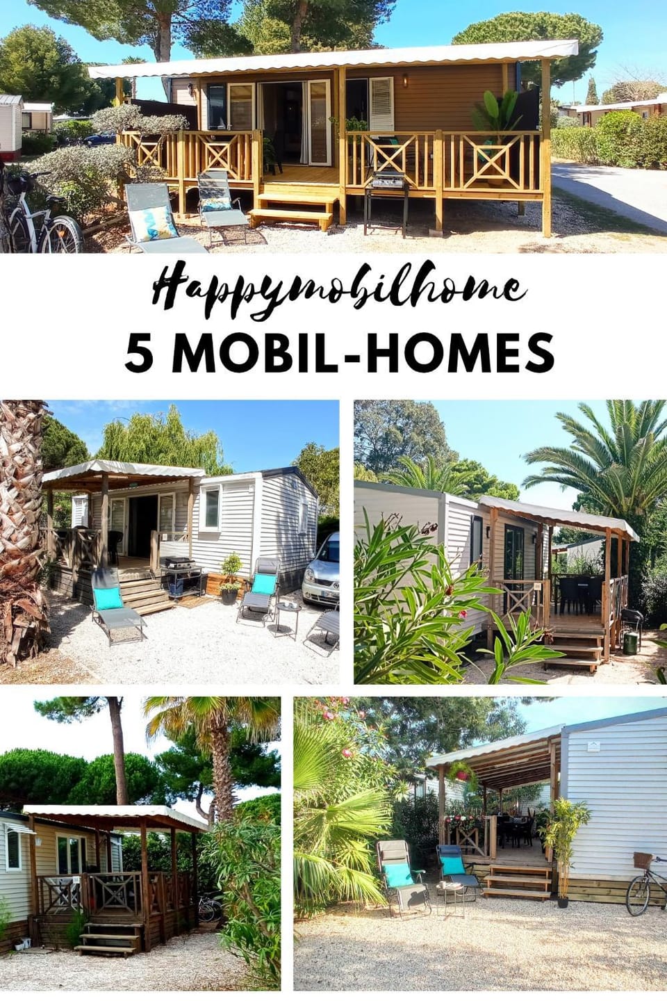 HappyMobilhome Argelès-sur-mer -plage à 500m- Camping 4 étoiles Del Mar Campground/ 
RV Resort in Argeles-sur-Mer