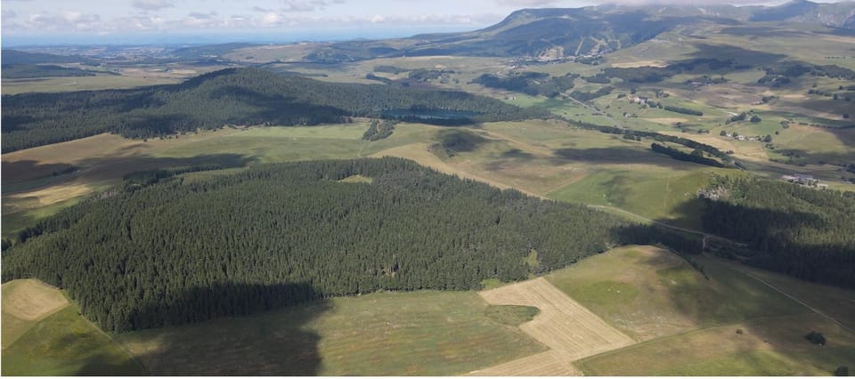 Natural landscape, Bird's eye view