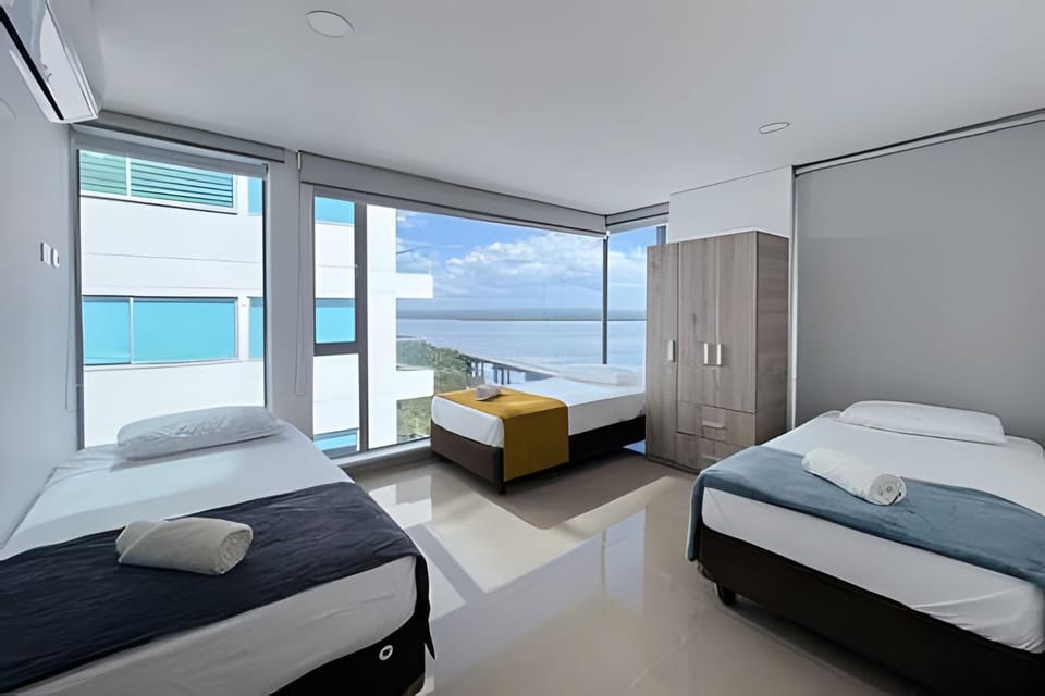 2 bedrooms Morros. Hydromassage and Views Apartment in La Boquilla