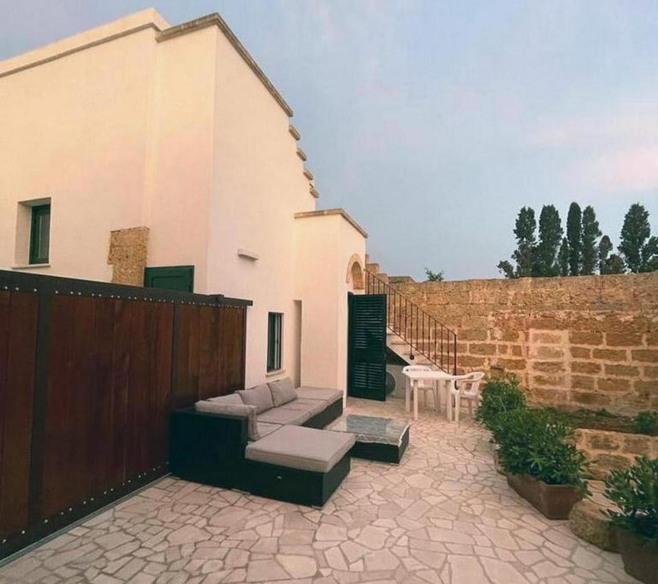 Property building, Patio