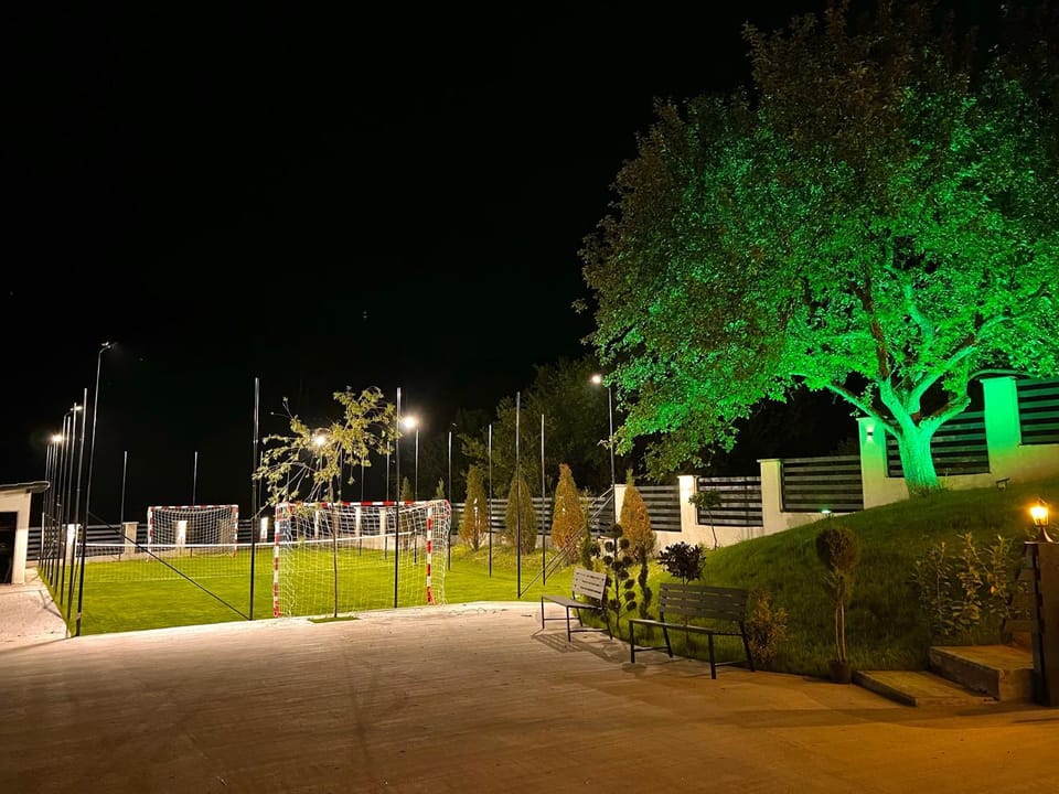 Children play ground, Tennis court