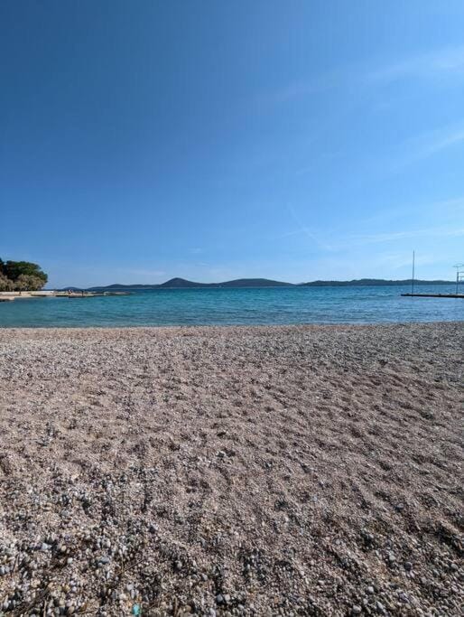Ground floor 50m from Beach back entrance Apartment in Šibenik-Knin County, Croatia