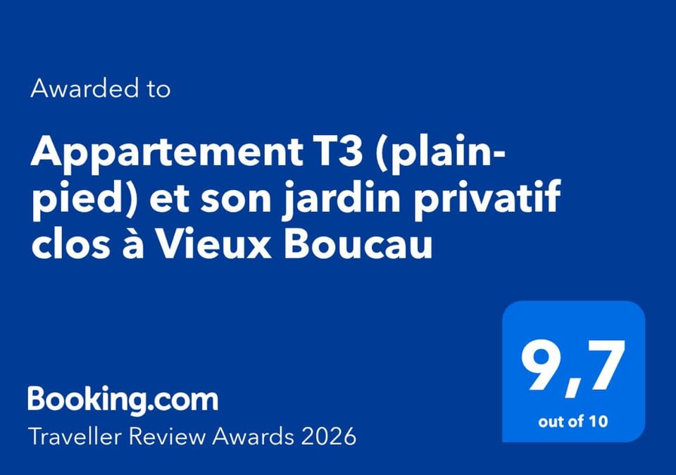 Appartement T3 (plain-pied) et son jardin privatif clos à Vieux Boucau Apartment in Vieux-Boucau-les-Bains