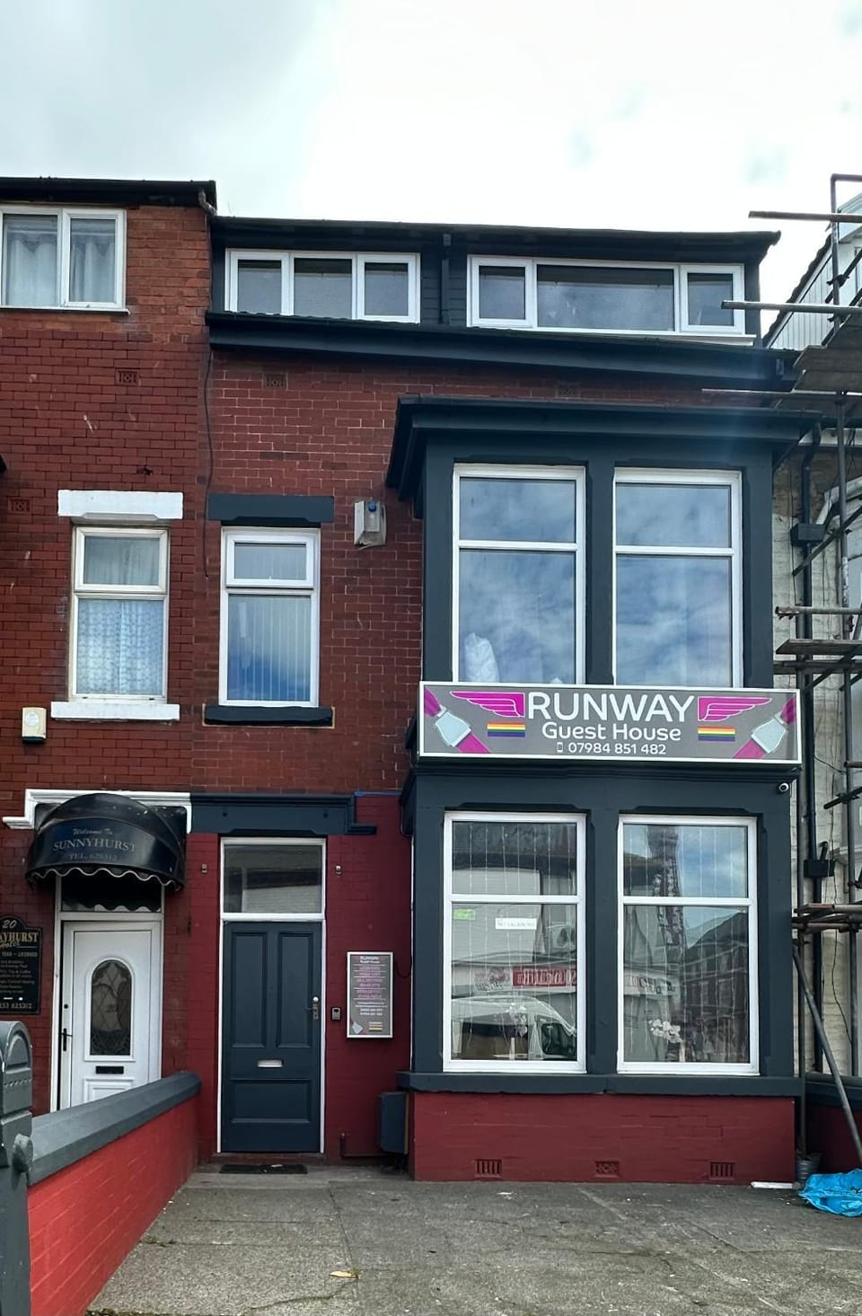 Property building, Street view, Quiet street view