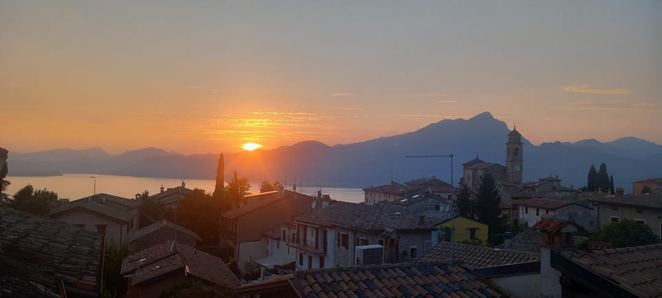 Lake view, Sunset