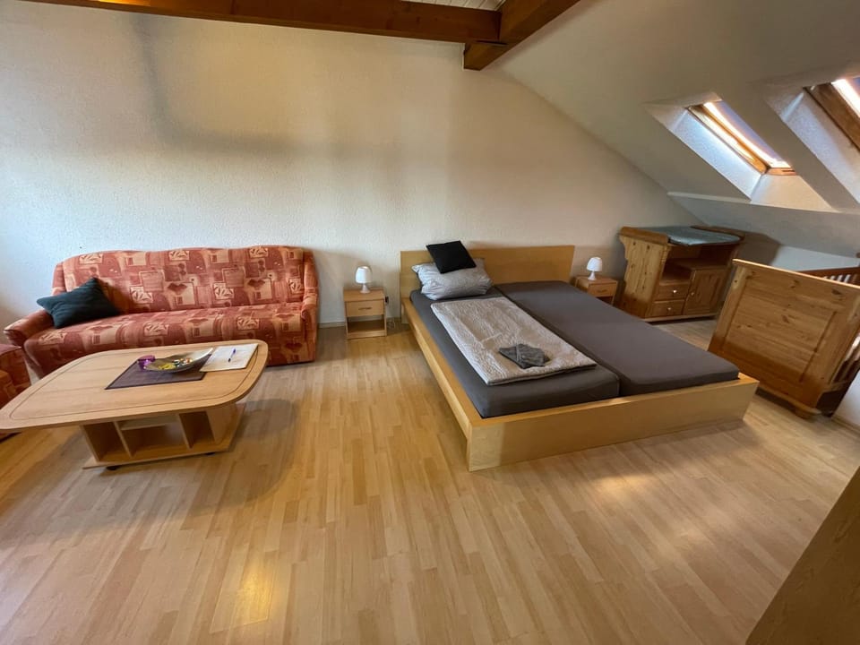 Living room, Bedroom