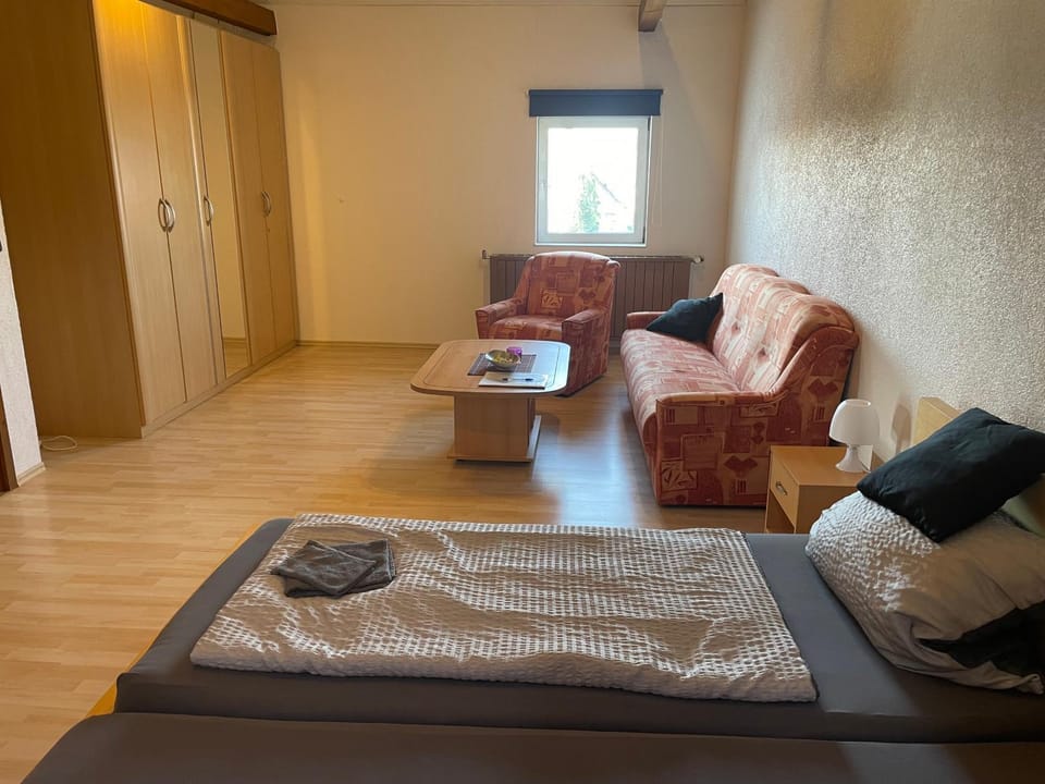 Living room, Bedroom
