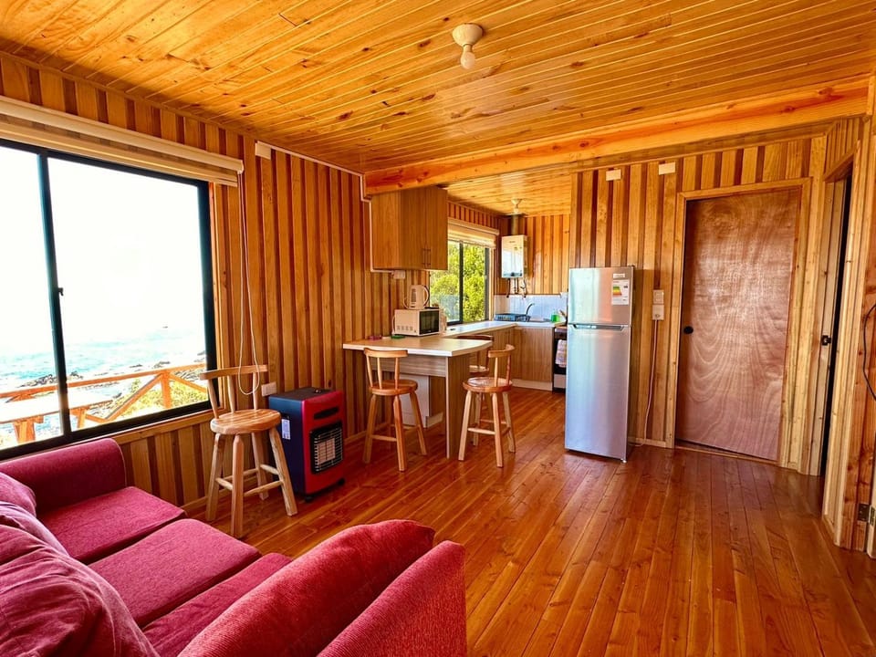 Kitchen or kitchenette, Living room, Seating area, Dining area, minibar, oven, pet friendly